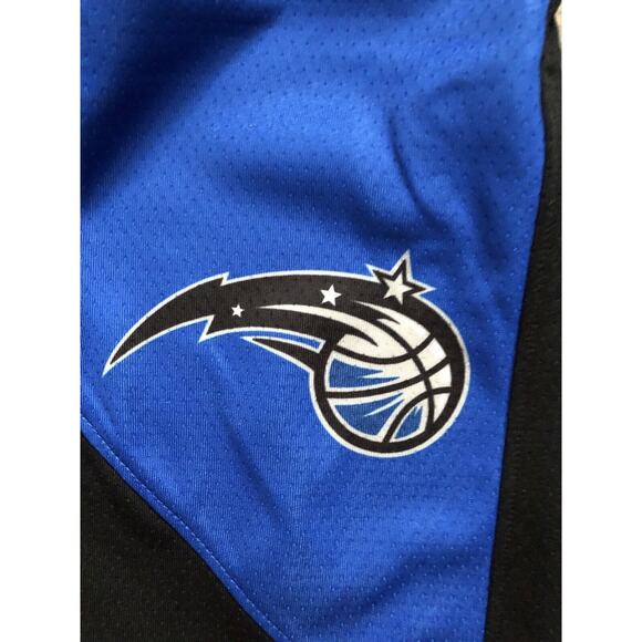 NIKE NBA Orlando Magic Black Blue Practice Shorts Men Size XL AJ5097-010 NWT - Picture 8 of 14